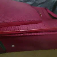 چمدان بزرگ چرخ‌دار، پارچه‌ای و مقاوم