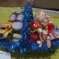 یک سبد پر اسباب بازی با سبد|اسباببازی|رشت, یخسازی|دیوار