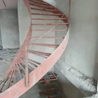 فروش پله گردون ۱۸ پله بدون استفاده