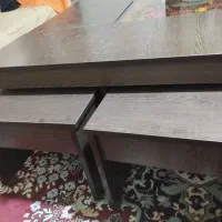 میز سالم قهوه ای چهار تامیز تو خودش است|مبلمان خانگی و میز عسلی|کاشمر, |دیوار