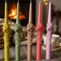 شمع سال نو|صنایع دستی و سایر لوازم تزئینی|بروجن, |دیوار