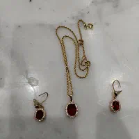 فروش نیم ست طلا 18 عیار|جواهرات|اصفهان, الهیه|دیوار