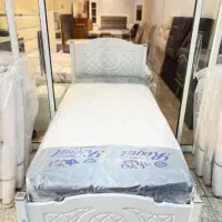 انواع تخت یکنفره ام دی اف نو تشک(صنایع چوبی ماهان)|تخت و سرویس خواب|سمنان, |دیوار