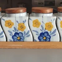 پا سماوری گل پنه ای