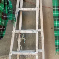پله  چوبی