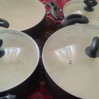 سرویس کامل قابلمه خارجی نو|ظروف پخت‌وپز|خرم‌آباد, |دیوار