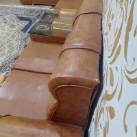 مبل هفت نفره چرمی