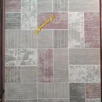 فرش ۶ متری وینتیج گلبهی طوسی