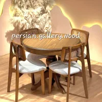 دنیز میز ناهارخوری ادموند بارنگبندی میزوصندلی کارن