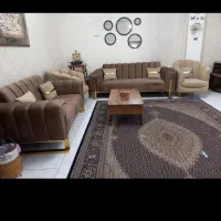 مبل راحتی ۷نفره با سه میز عسلی