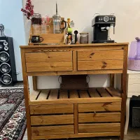 کافه بار تمام چوب