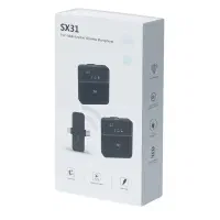 میکروفن یقه ای مدل SX31 dual 3in1 Multi-Function