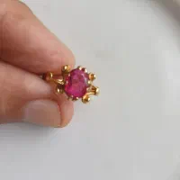 دو قطعه یاقوت قدیمی برمه