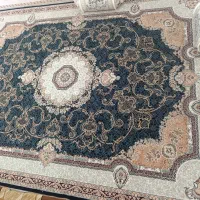 فرش کرم سورمه ای|فرش|دهدشت, |دیوار