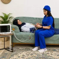نوارقلب،سوندگذاری،لوله بینی معده ای و بخیه درمنزل
