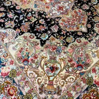 فرش جفت ۶متر تبریز خطیبی گلدانی چله،حاشیه ابریشم|فرش|تهران, آبشار تهران (دریاچه)|دیوار