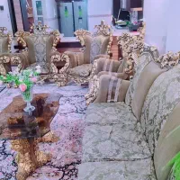 مبلمان ۹ نفره ناهار خوری ۸ نفره چوب راش