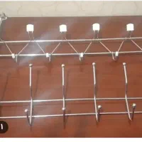 چوب لباسی پشت درب ۶ شاخه