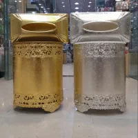 سطل دستمال استیل و پیوتر در سه رنگ