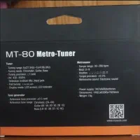 تیونر و مترونوم mt-80|گیتار، بیس، امپلیفایر|بابل, |دیوار