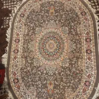 قالیچه بیضی فرش هست تمیز وسالم|فرش|اراک, |دیوار