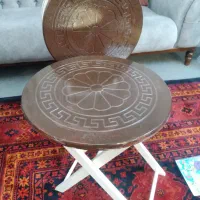 میز عسلی چهارعددی تاشو