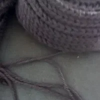 شال گردن درشت دانه دستباف|لباس|شیراز, ریشمک|دیوار