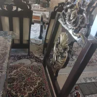 میز ناهار خوری ۶ نفره با صندلی قالی|میز و صندلی غذاخوری|کرمان, |دیوار