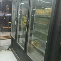 یخچال ۳ درب مشکی در حد