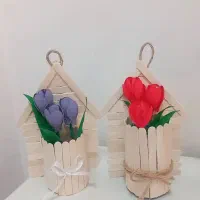 جاکلیدی چوبی دستساز