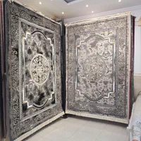 فرش مدوسا نقره ای و دودی|فرش|ارومیه, |دیوار