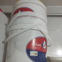سطل سالم سفید دسته دار