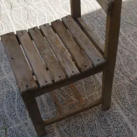 صندلی چوبی سالم