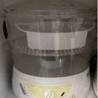بخار پز برقی دو طبقه برند بلک انددکر