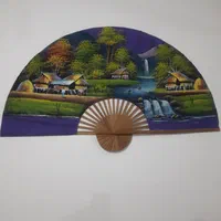 بادبزن بزرگ دیواری|کلکسیون و سرگرمی|رشت, دیلمان|دیوار