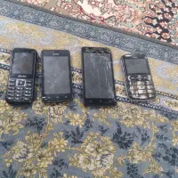 گوشیها۴عدد مورد جزعی