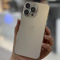 ایفون ۱۳ پرو رنگ طلا بدون یک نقطه و خش قسطی تازه