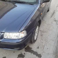 سمند ۹۷ EF7  رنگ آبی متالیک با رینگ صلیبی|خودرو سواری و وانت|رباط‌کریم, انجم آباد|دیوار