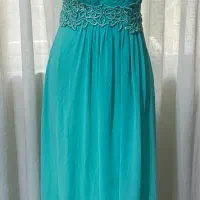 دو عدد لباس مجلسی شکل هم در دورنگ سفید و سبز|لباس|تهران, هاشمی|دیوار