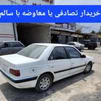 پژو پارس ۹۱ دوگانه )) تصادفی ((