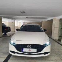 مزدا ۳ وارداتی پرمیوم ۲۰۲۵ داخل مارون مشابه صفر
