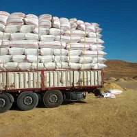 فروش دو تن کاه زرد