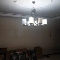 لوستر ۸ شاخه و دوتا تک شعله