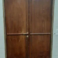 فروش درب امنیتی ضد سرقت تمام چوب ساج طرح سنتی|مصالح و تجهیزات ساختمان|شهرکرد, |دیوار