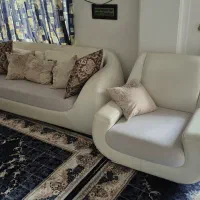 مبل ۷ نفره و میز ناهارخوری ۸ نفره ترک اصل|مبلمان خانگی و میز عسلی|نوشهر, |دیوار