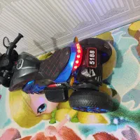 «موتور شارژی بچه‌گانه، باطری سالم،