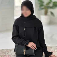 روسری نخی تابستونی مشکی  و رنگی