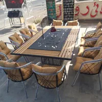 صندلی تاب طرح ژنو باغی ویلای مبل اتشدان چتر کافه ا