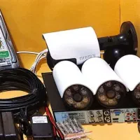 دوربین مداربسته/ضبط صدا+تصویر/کنترل همه‌جانبه+