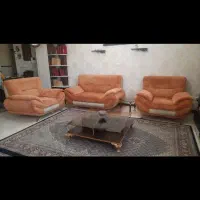 مبلمان نیم ست پارچه مخمل راحتی با میزوسط|مبلمان خانگی و میز عسلی|پردیس, فاز ۸|دیوار